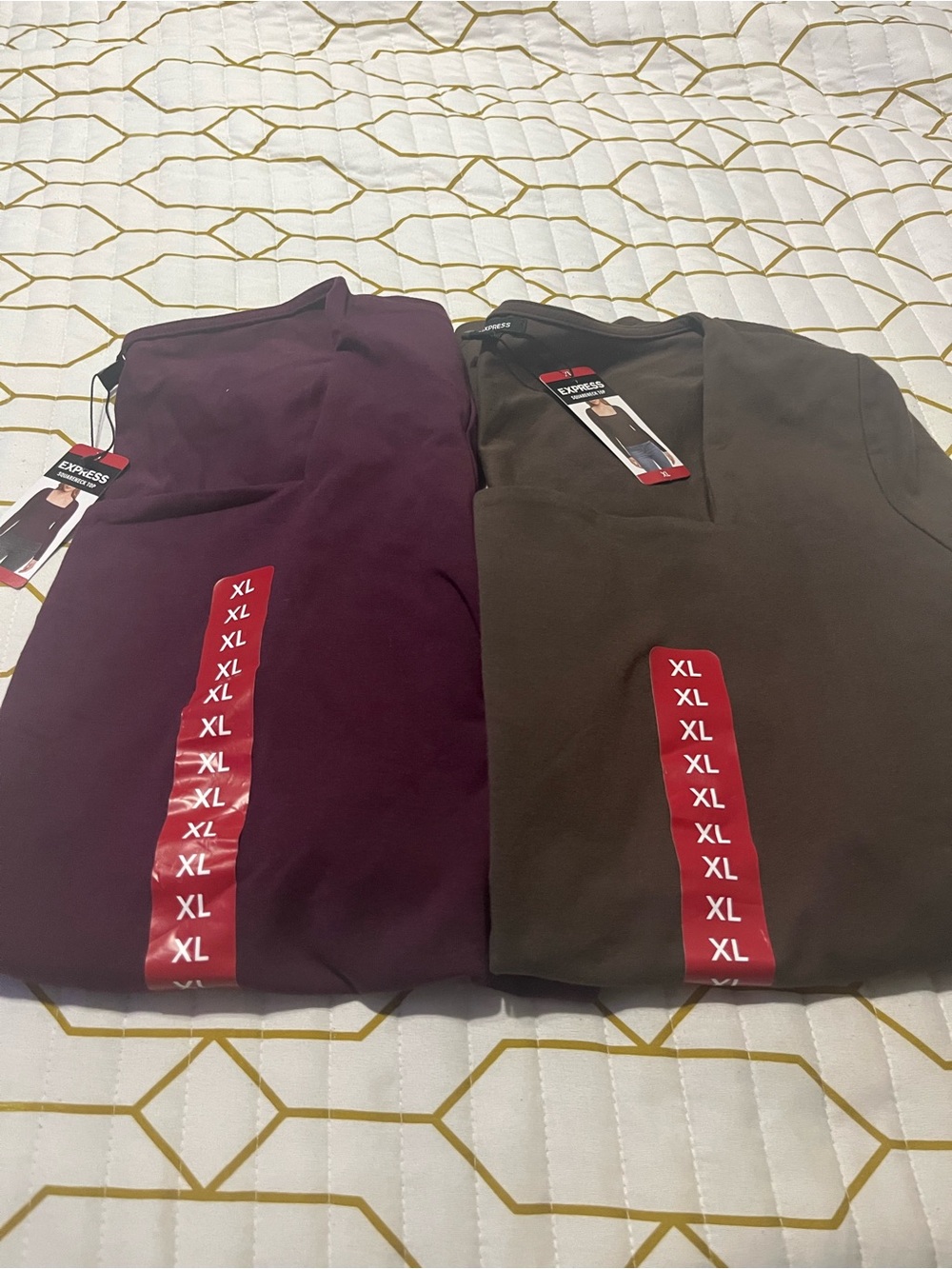 Express Bundle of 2 Sqaureneck Tops